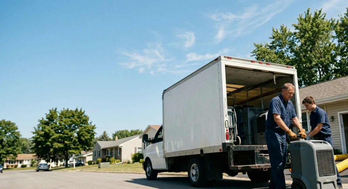 Water Damage Cleanup in Cygnet, OH near me